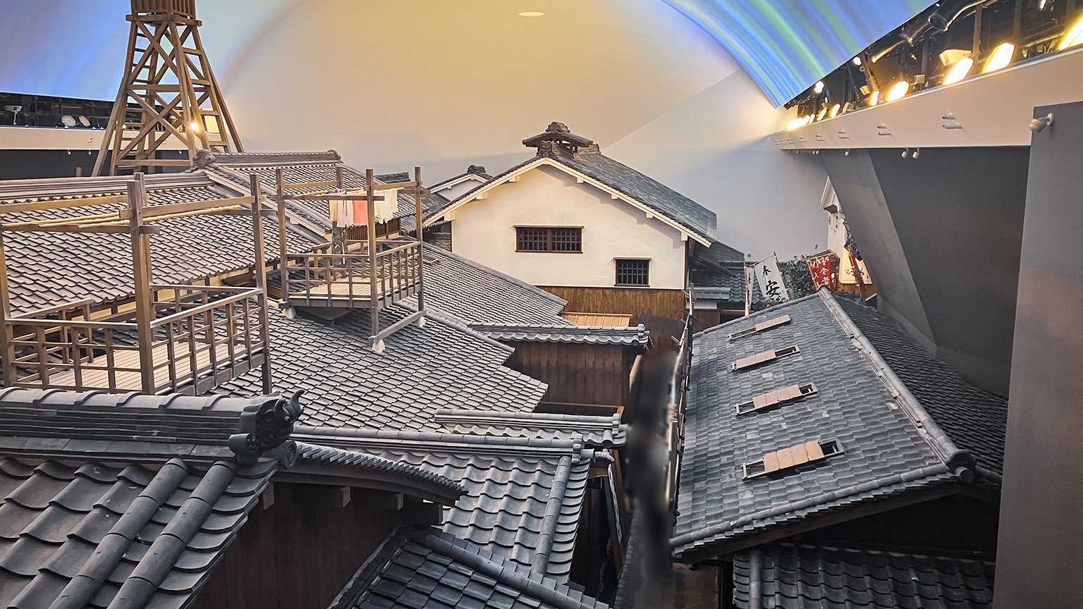 大阪くらしの今昔館の常設展「なにわ町家の歳時記」の写真