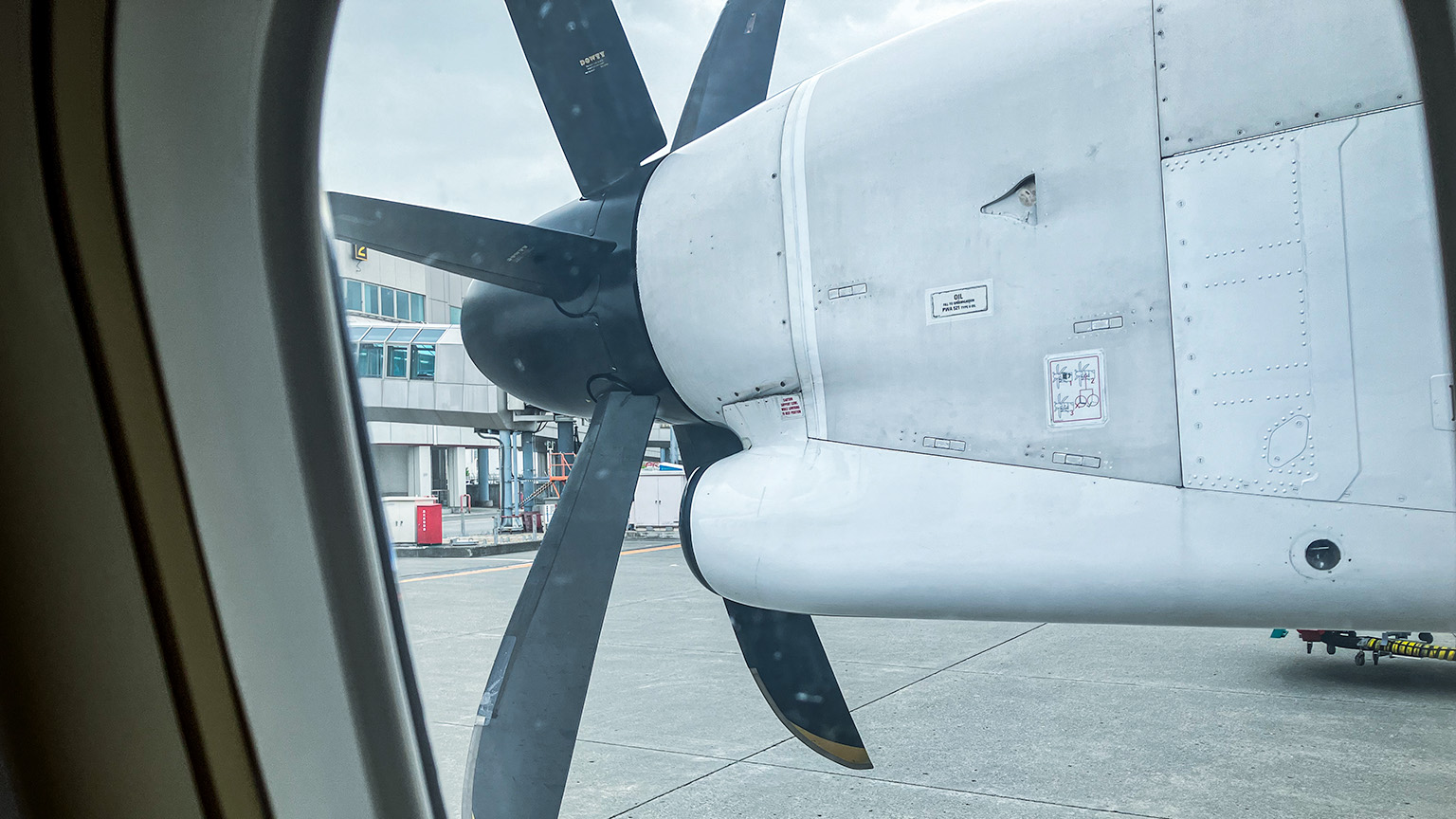 稚内行きの飛行機の写真