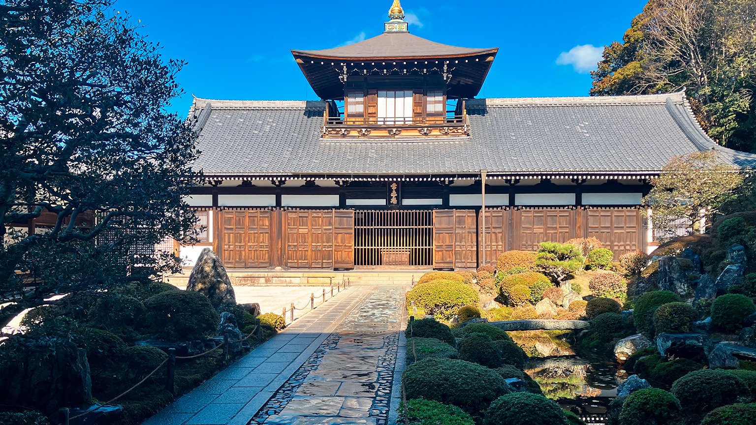 東福寺の開山堂の写真
