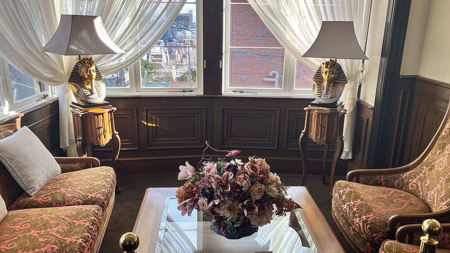 山手八番館の内部の写真