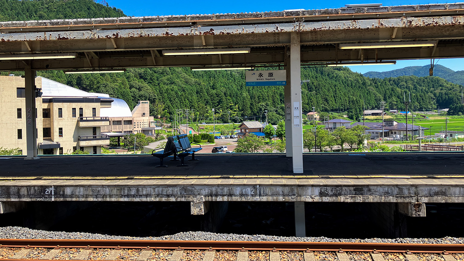 永原駅の写真