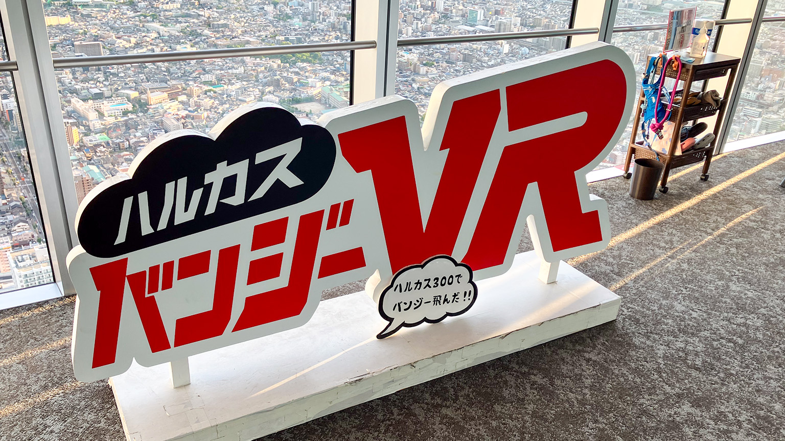 ハルカスバンジーVRの写真