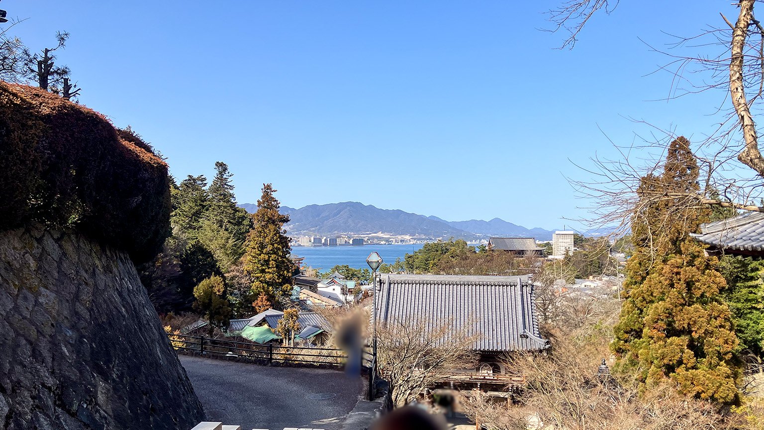 大聖院からの景色の写真