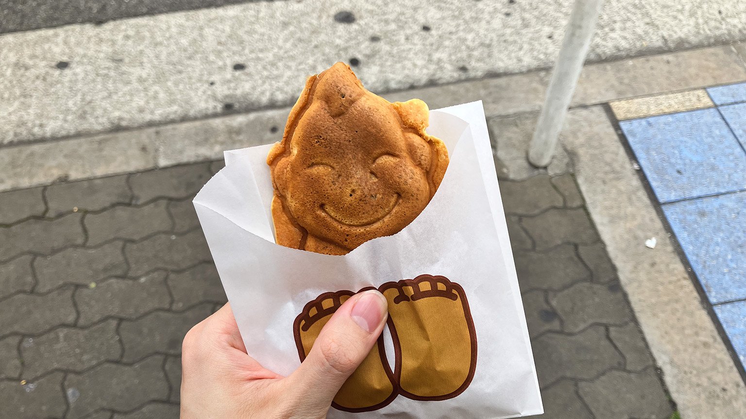 Cafe TONARI no TONARI のビリケンさんしあわせ焼の写真