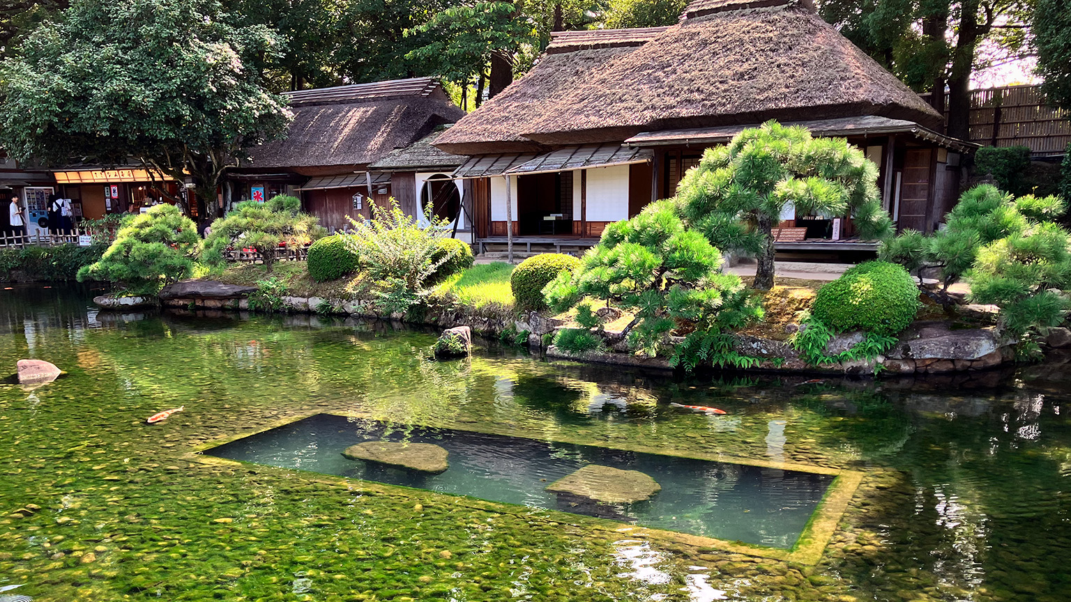 後楽園の廉池軒の写真