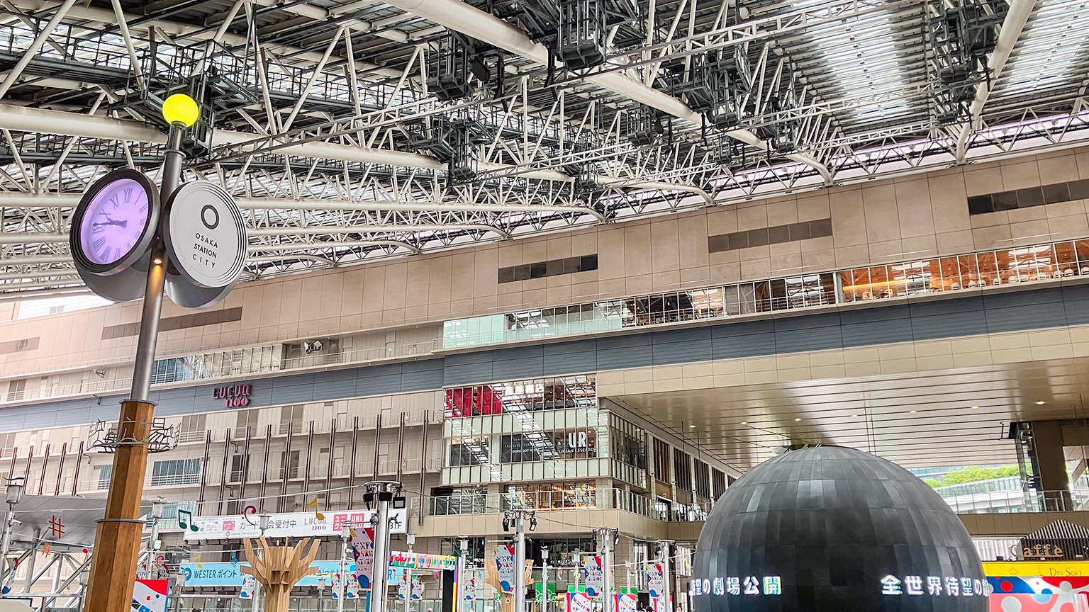 大阪ステーションシティの時空（とき）の広場の写真