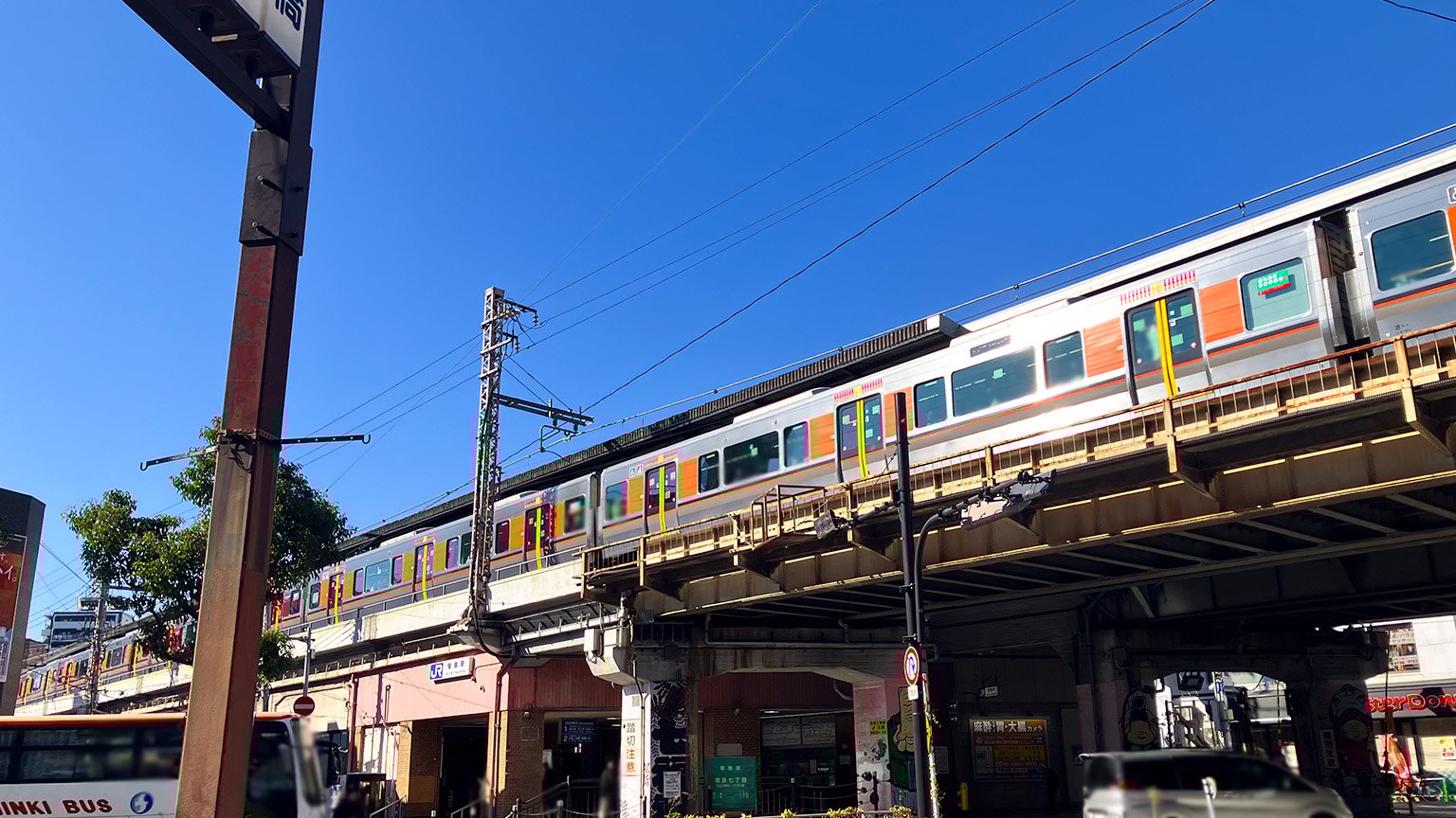 大阪環状線の福島駅の写真