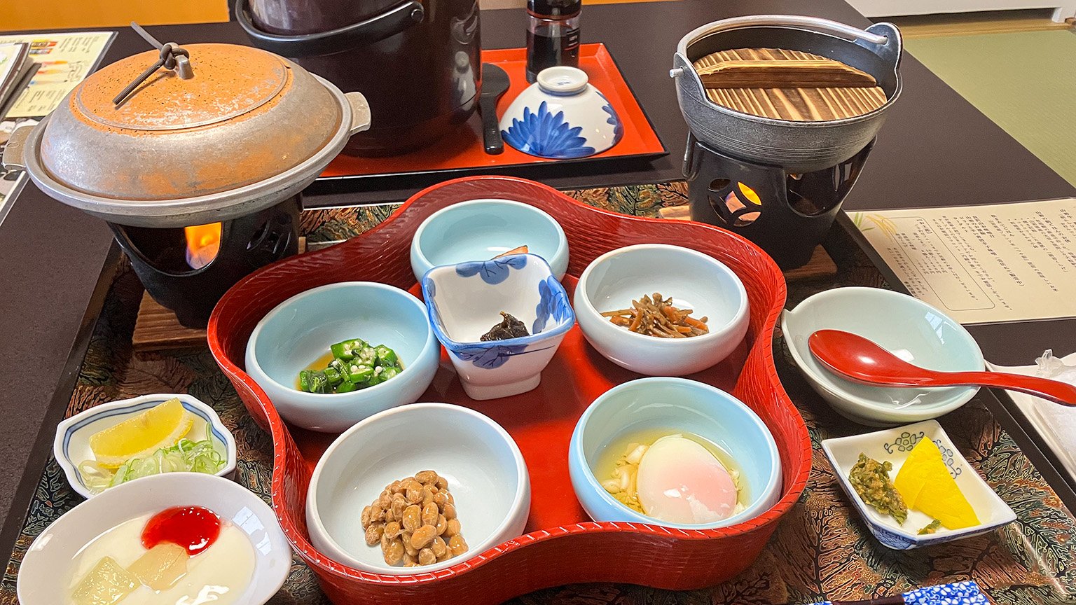 有馬館の朝食の写真