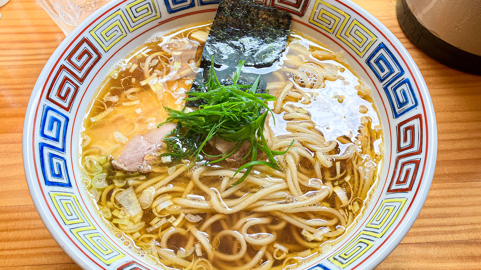 中華そば桐麺の中華そばの写真