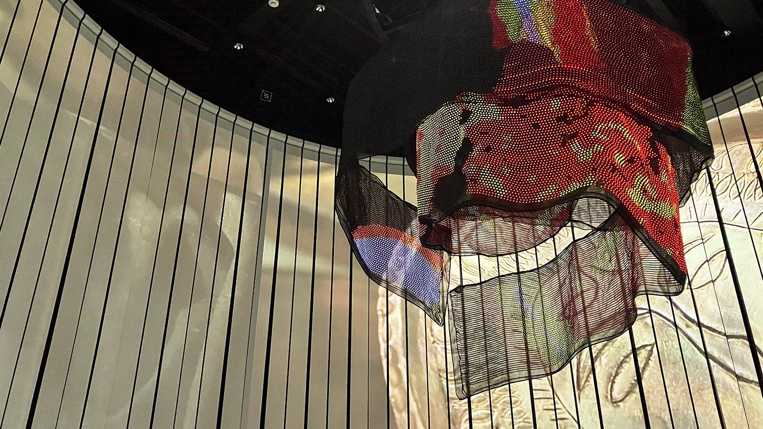 アゼルバイジャンパビリオンの展示の写真