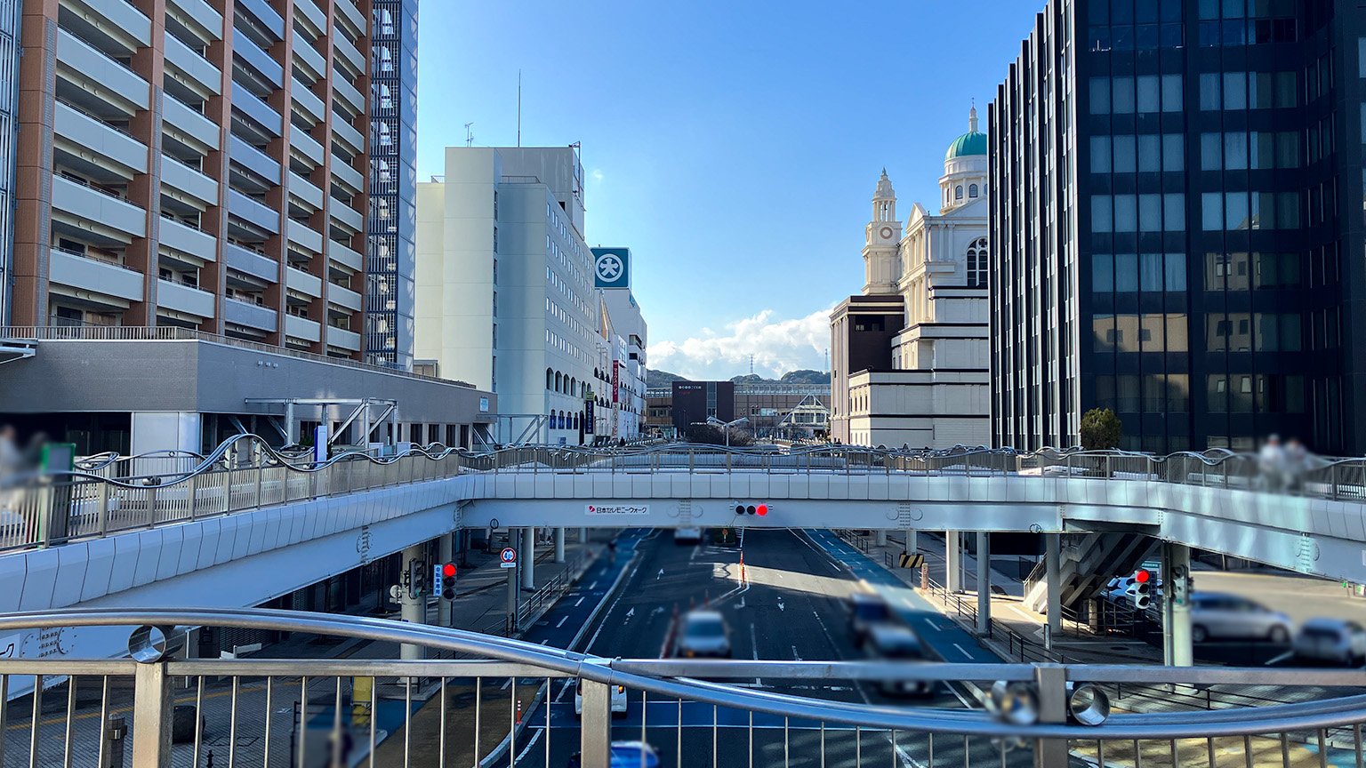 下関駅前の日本セレモニーウォークの写真
