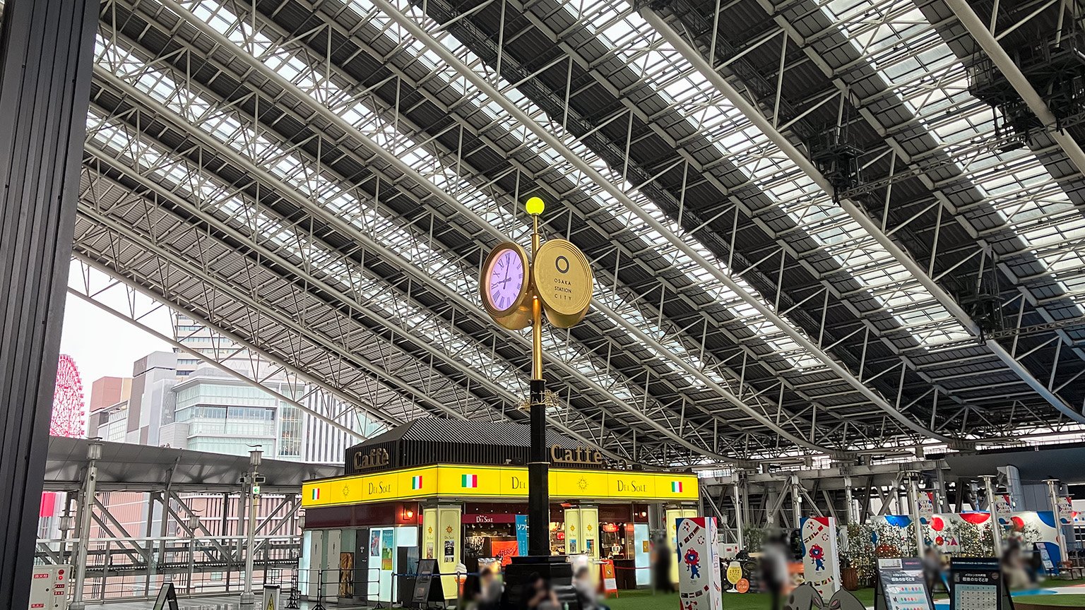 大阪ステーションシティの時空（とき）の広場の写真