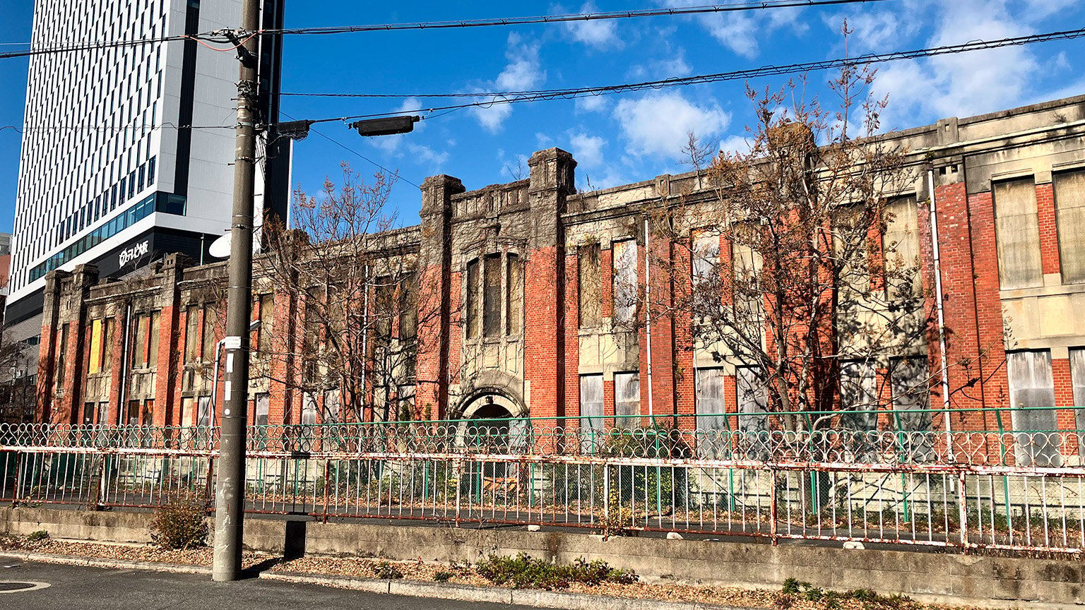 旧大阪砲兵工廠化学分析場の写真