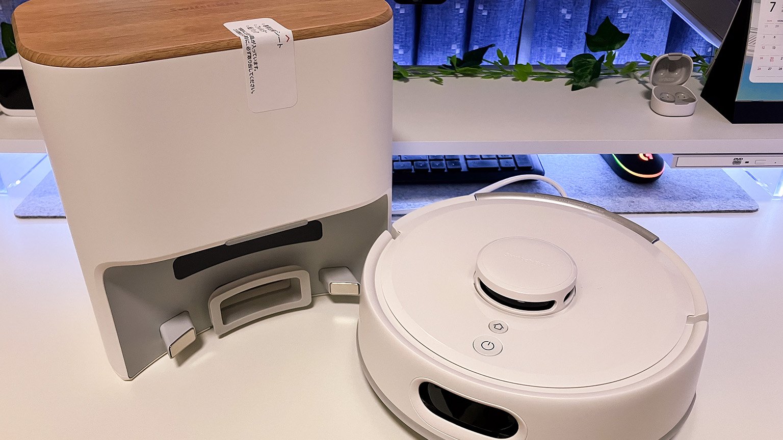 SwitchBotのロボット掃除機K11+の写真