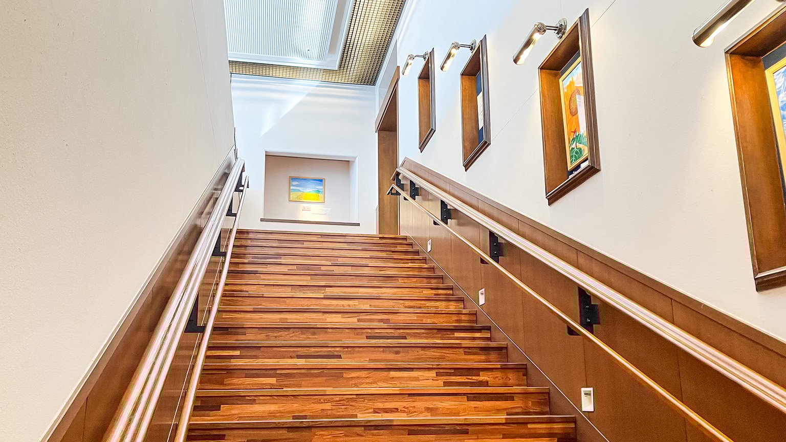 熊本市現代美術館の展示の写真