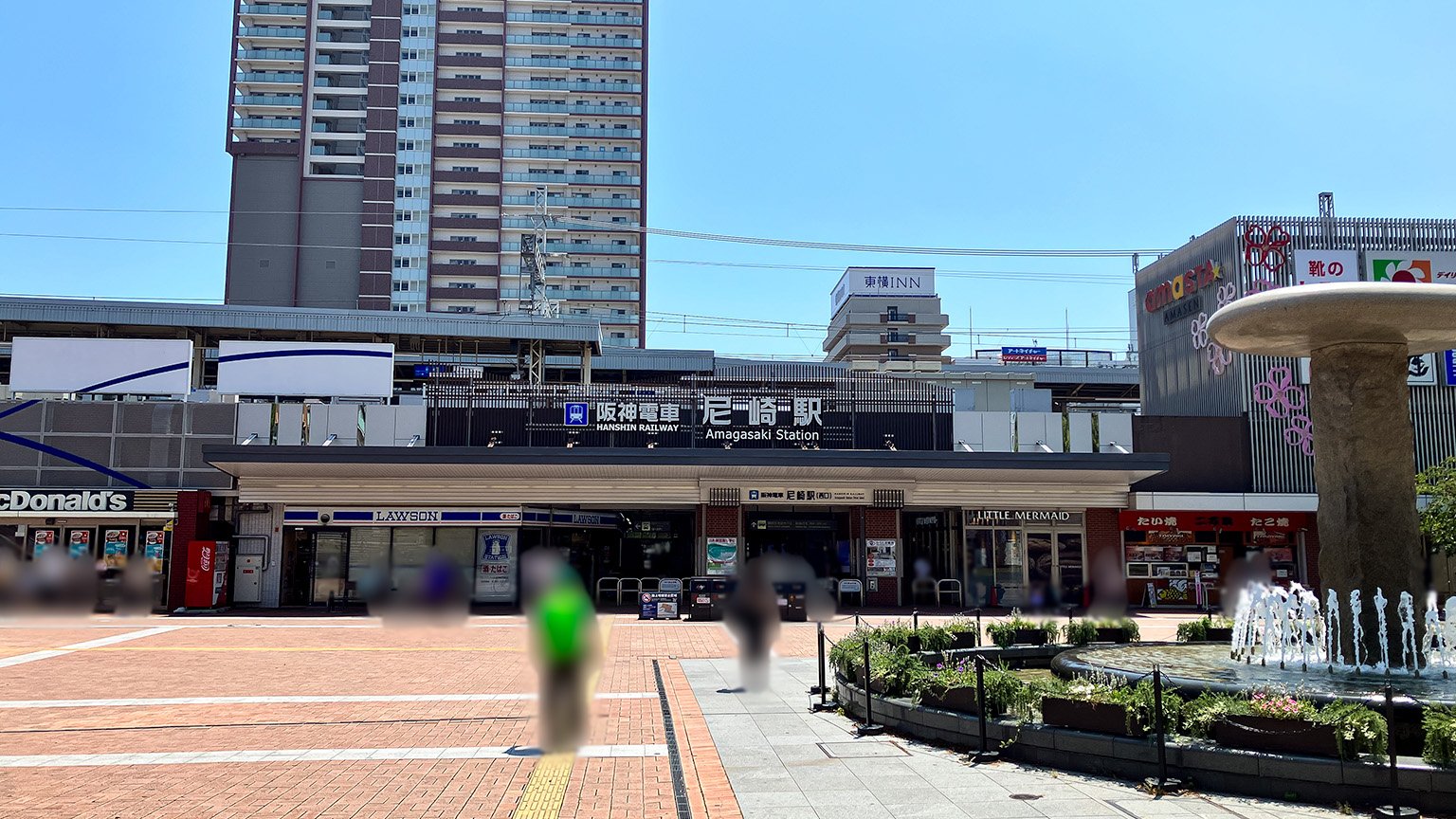 阪神電車尼崎駅の写真