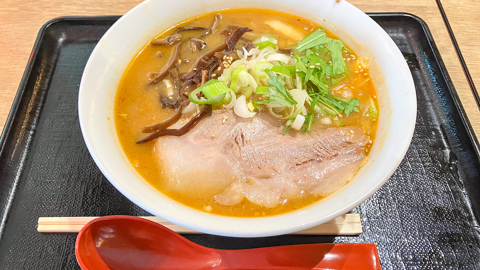 富川製麺所の味噌ラーメンの写真