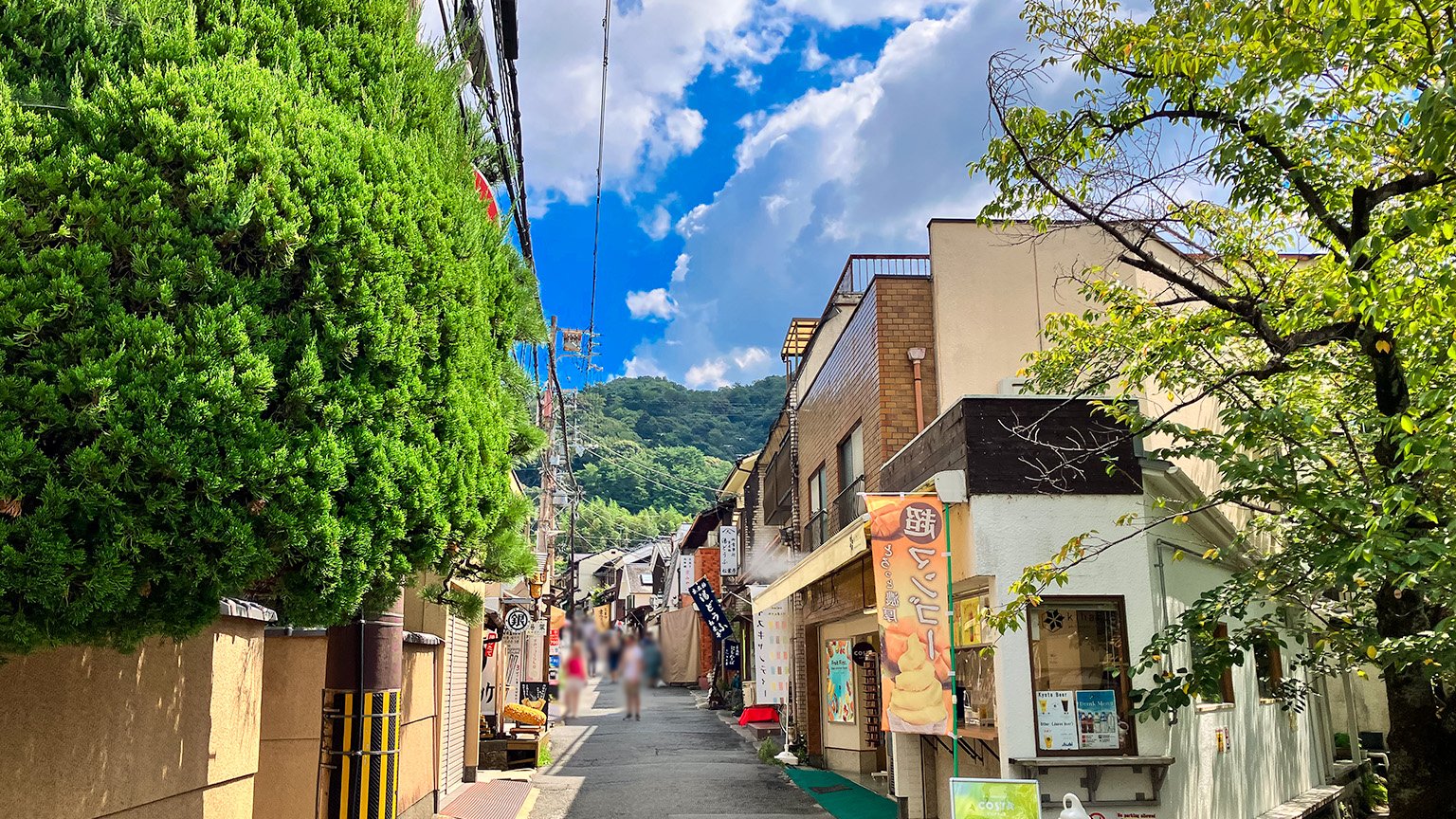 銀閣寺参道の写真