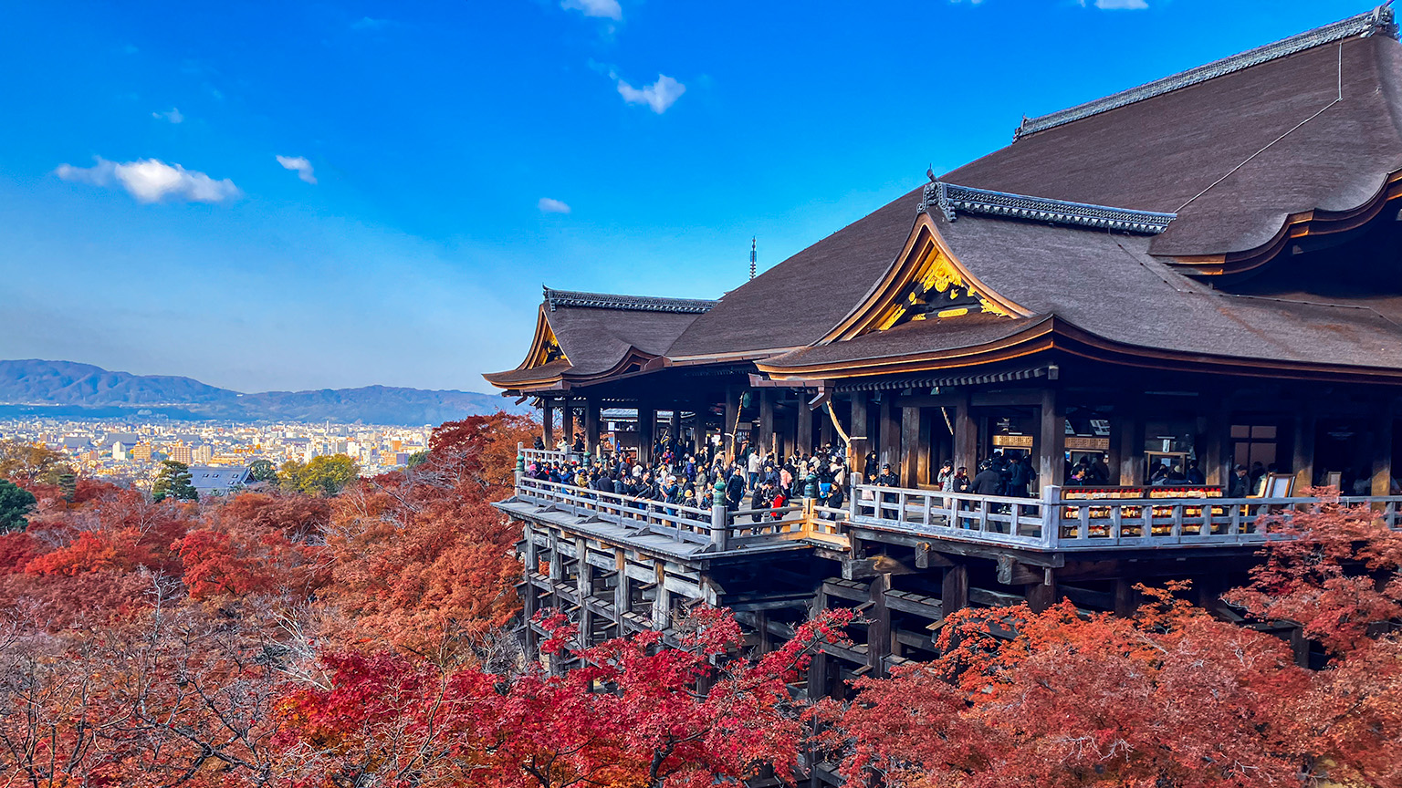 清水の舞台の写真