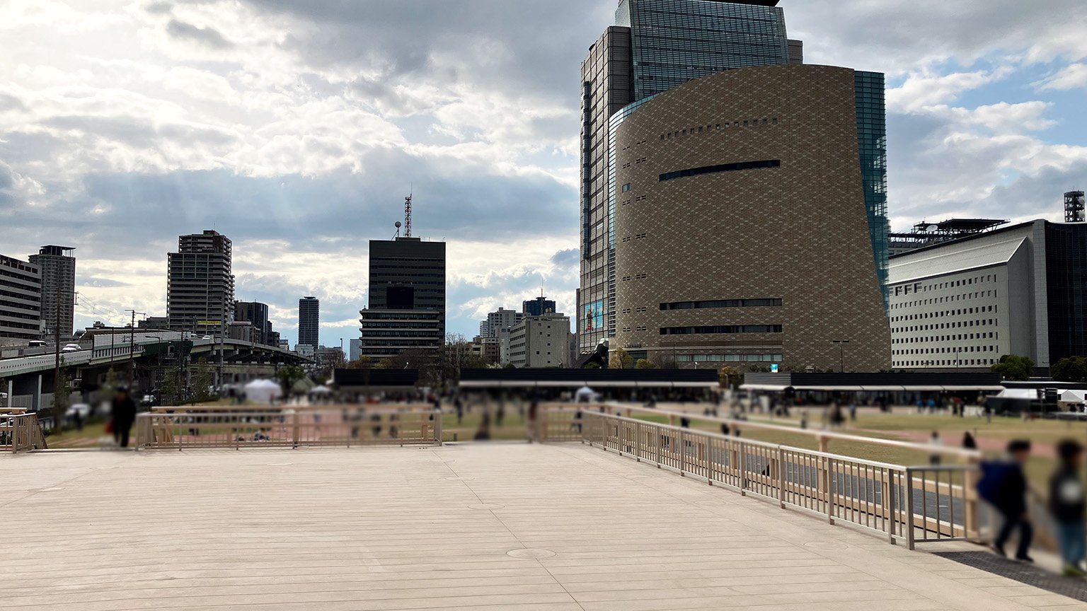 なノにわの後期内裏正殿からの景色の写真