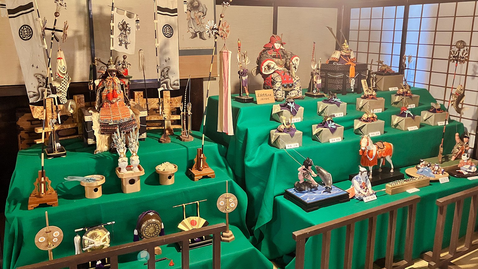 角館の武家屋敷「石黒家」の展示の写真