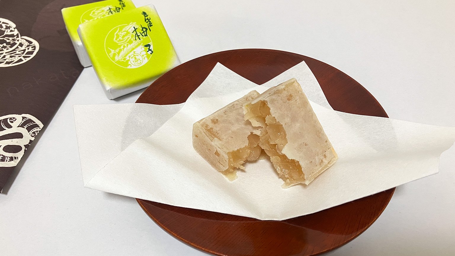 中田屋の「きんつば 柚子」の写真