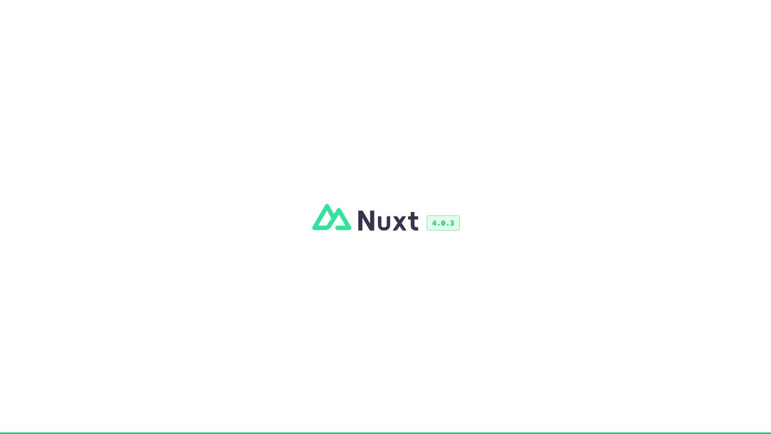 Nuxt 4.0.3 の読み込み中画面の画像