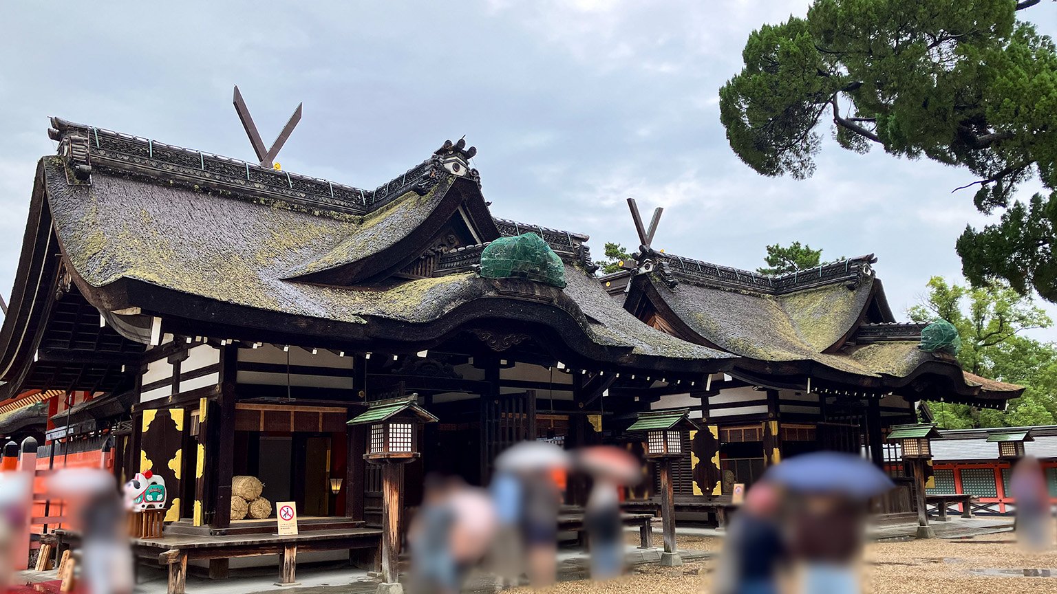 住吉大社の本宮の写真