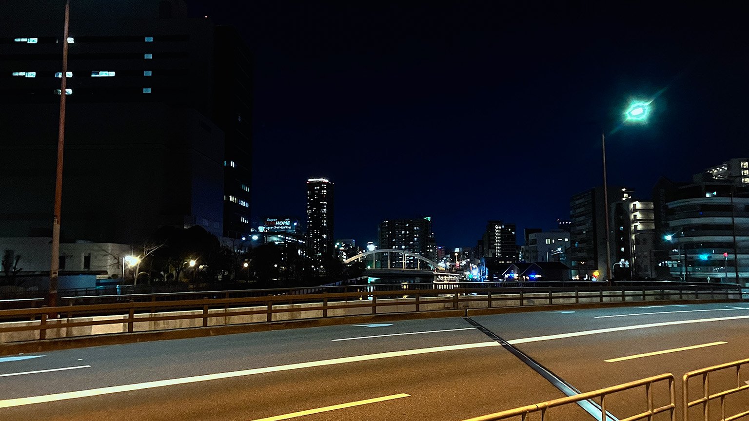 岩崎橋からの景色の写真