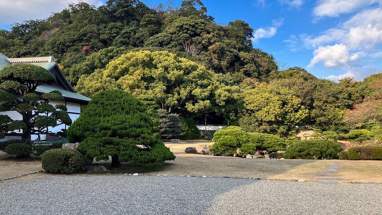 旧徳島城表御殿庭園の写真