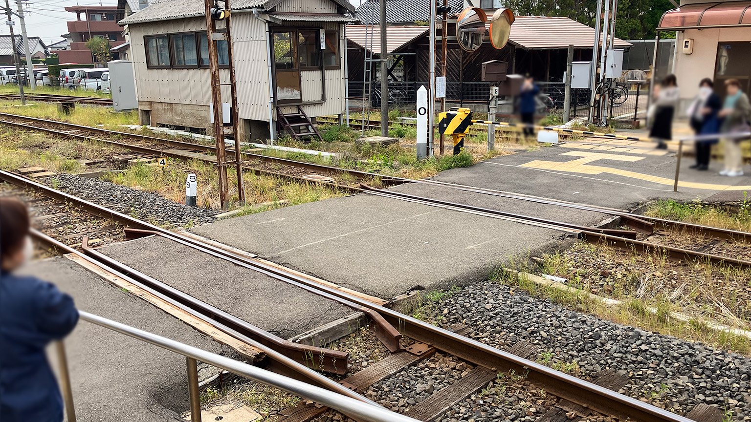 一畑電車の川跡駅の写真